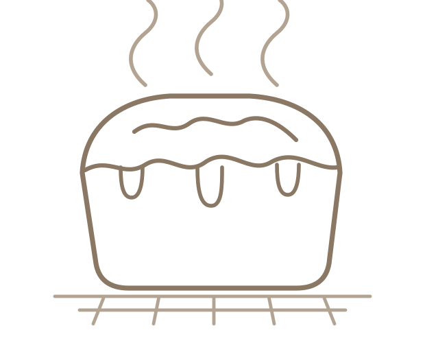 Ζεστό loaf bread