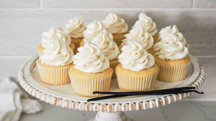 Vanilla Bean Cupcakes